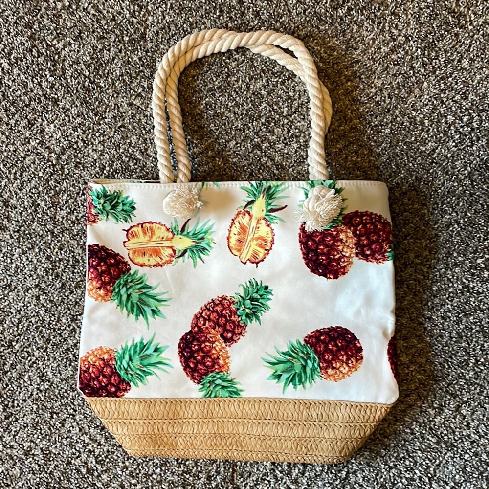 Pineapple beach bag